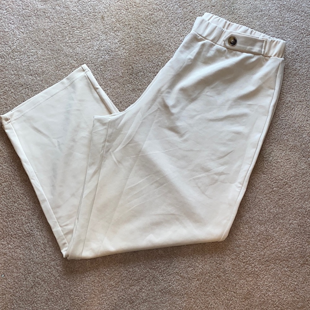 Ladies 2XL cream dress pants
